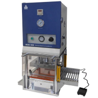 Paket Pil elektrot sacları için iki opsiyonel ebatta Yarı-Otomatik Kalıp Kesme Makinesi | MTI Türkiye